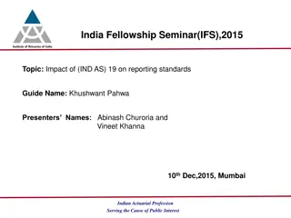 Impact of IND AS 19 on Reporting Standards