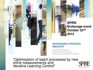 Optimisation of Batch Processes with New Inline Measurements