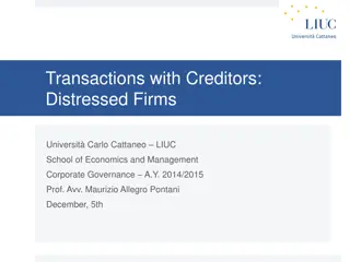 Understanding Directors' Liability to Creditors in Distressed Firms