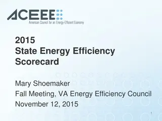 Virginia State Energy Efficiency Analysis 2015