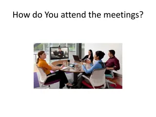 Effective Meeting Attendance Guide