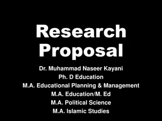 Research Proposal Insights