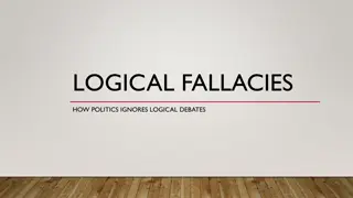 Politics and Logical Fallacies: Debunking Common Misconceptions