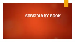 Understanding Subsidiary Books in Accounting