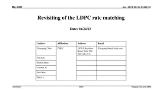 Revisiting LDPC Rate Matching in IEEE 802.11 for Improved Performance