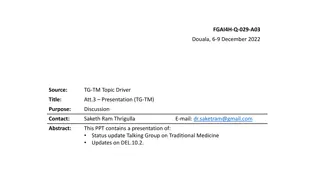 AI for Traditional Medicine Updates