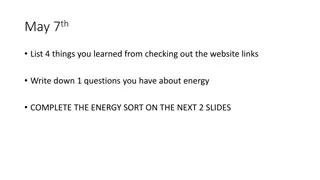 Exploring Energy Types and Forms