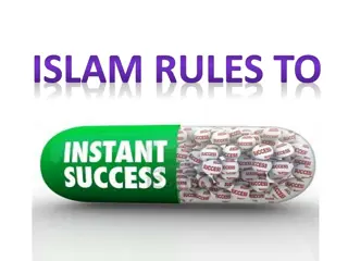 Islam Rules and Definitions of Success