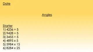 Understanding Angle Concepts