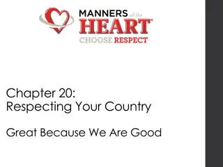 Respecting Your Country Journal Prompts