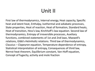 Understanding Thermodynamics: Laws, Internal Energy, and Heat Processes