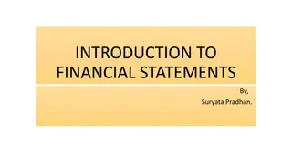 Financial Statement Analysis Methods