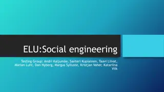 Advanced Social Engineering Testing Group Project