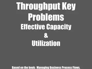 Throughput and Capacity Management Examples