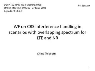 Handling CRS Interference in LTE and NR Scenarios