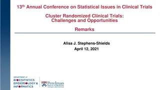 Statistical Issues in Clinical Trials: Key Considerations and Examples
