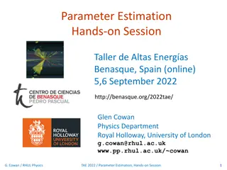 Parameter Estimation Hands-on Sessions