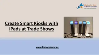 Create Smart Kiosks with iPads at Trade Shows