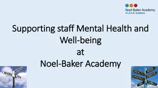Supporting Staff Well-being Initiatives