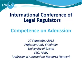 Professional Standards Regulation Research and Resources