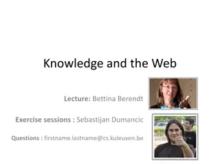 Explore Knowledge and Web Principles