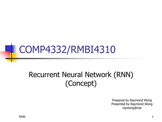 Understanding Recurrent Neural Networks (RNN)
