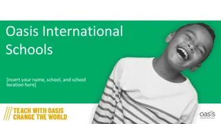 Oasis International Schools - Cultivating Holistic Learning Environments