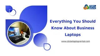 Everything You Should Know About Business Laptops