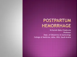 Understanding Postpartum Hemorrhage: Causes and Types