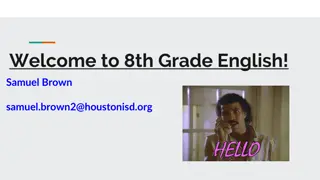 Engage with 8th Grade English Curriculum