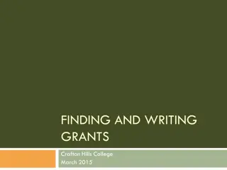 Crafton Hills College Grants Guide
