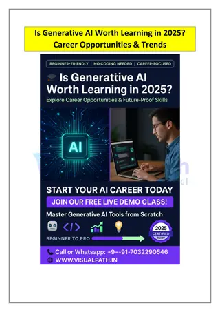 Generative AI Training Institute in Hyderabad GenAI Training