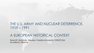European Nuclear Deterrence History