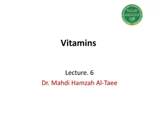 Understanding Fat-Soluble and Water-Soluble Vitamins