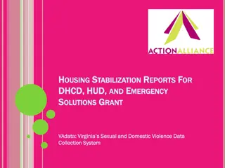 Housing Stabilization and Advocacy Information