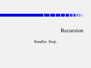Understanding Recursion in Algorithms