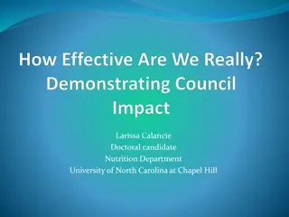 Effective Collaborations in Nutrition Research