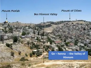 Valley of Hinnom Eternal Punishment Scenes
