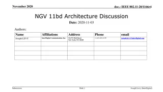 IEEE 802.11bd vs. OCB Architecture Discussion