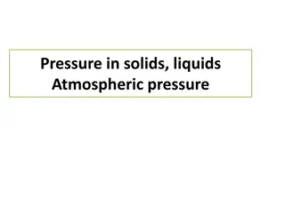 Understanding Pressure and Its Applications