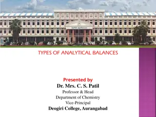 Analytical Balances Overview