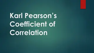 Understanding Karl Pearson's Coefficient of Correlation