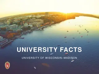 University of Wisconsin Madison - Facts and Numbers