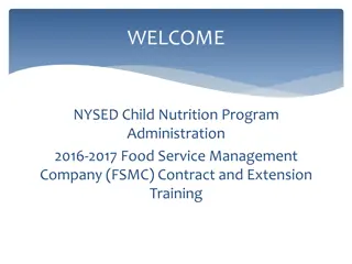 Child Nutrition Program Administration Insights