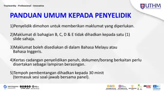 Research Guidelines for Investigators