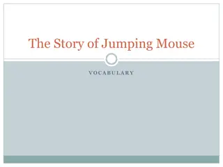 Jumping Mouse Adventure Vocabulary