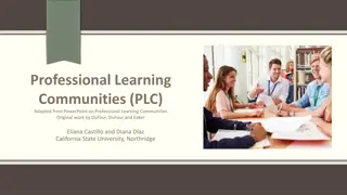 Effective Professional Learning Communities (PLCs)