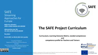 Innovative SAFE Learning Curriculum