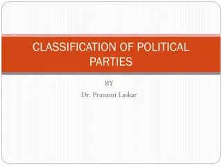 Political Parties Classification and Systems Overview
