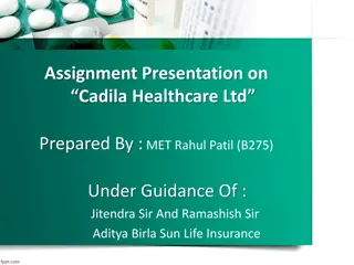 Cadila Healthcare Ltd: Company Overview